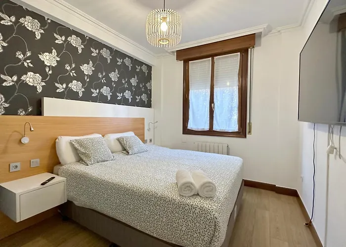 Santutxu Apartamento Elegante Con Wifi Y Parking Апартаменты Бильбао